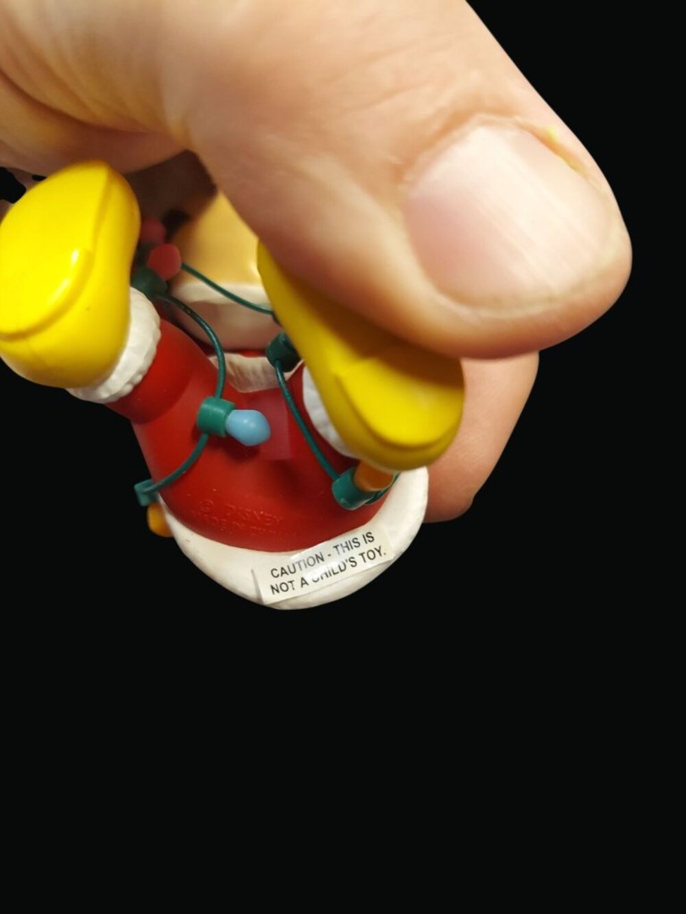 Vintage Christmas Magic Disney Simba and Mickey Mouse Ornament Set 1127 - Picture 9 of 11